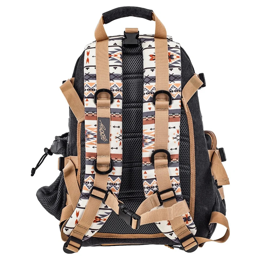hooey mule backpack rain covers Mule Serape Black El Dorado Western this bag is perfect for every adventure. Mule" Charcoal/Tan w/Aztec Accents Hooey