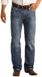 ROCK & ROLL MEN'S RELAXED FIT STRAIGHT BOOTCUT JEANS