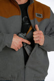 MEN'S CONCEALED CARRY BONDED JACKET - GRAY