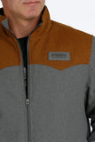 MEN'S CONCEALED CARRY BONDED JACKET - GRAY