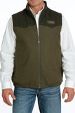 MEN'S WOOLY CONCEALED CARRY VEST - OLIVE