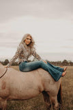 COWGIRL COUTURE FREE FLARE CC JEANS