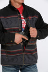 Men's Concealed Carry Black/Red Jacket
