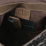 STS COWHIDE SADDLE TRAMP DAKOTA CROSSBODY
