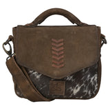 STS COWHIDE SADDLE TRAMP DAKOTA CROSSBODY