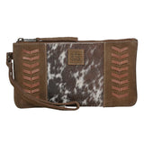 COWHIDE SADDLE TRAMP WRISTLET