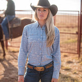 STS WOMEN'S STRAN T BUTTON DOWN