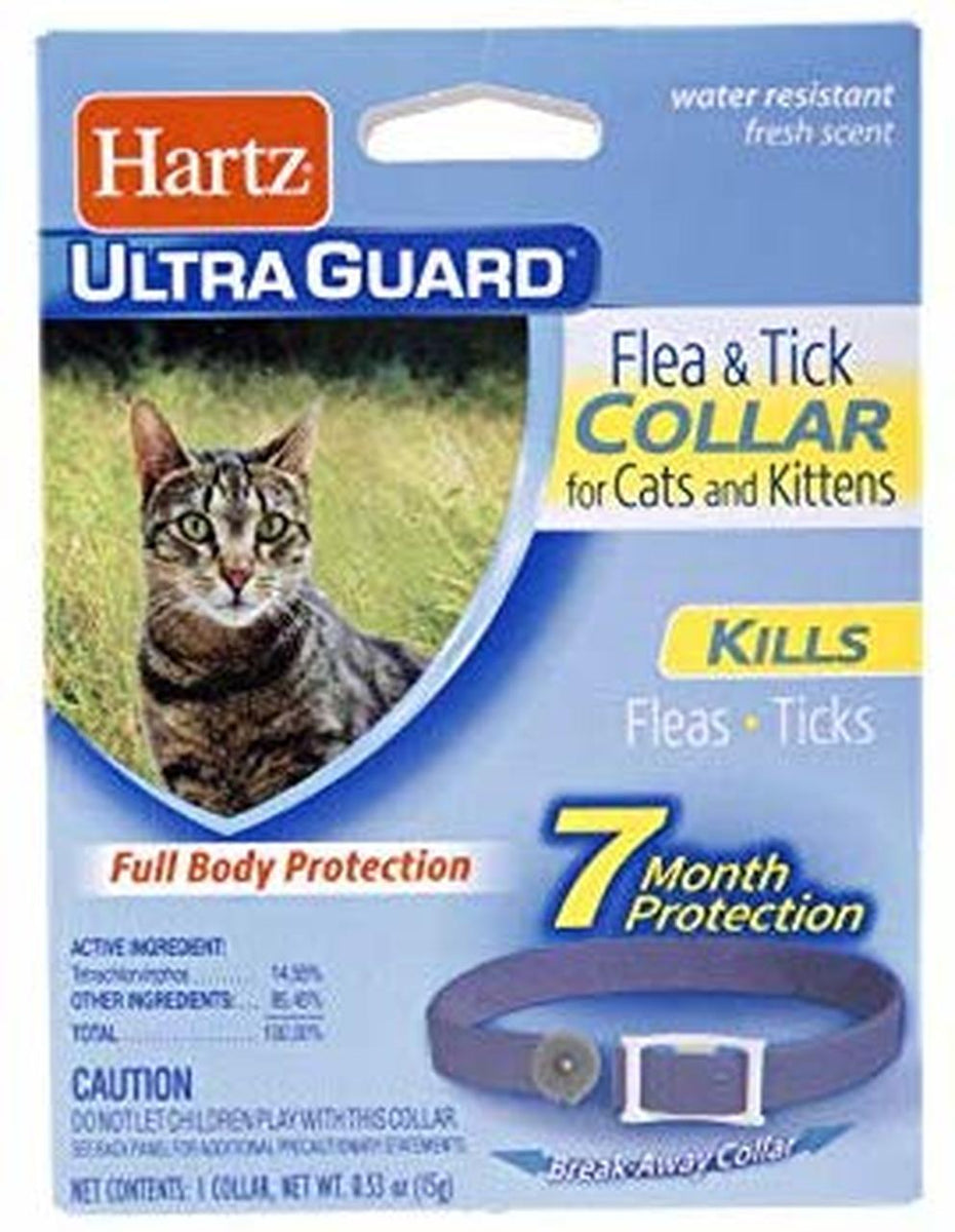 Hartz ultraguard plus flea and tick collar for cats best sale