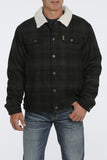 MEN'S CONCEALED CARRY TRUCKER JACKET - BLACK