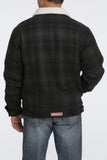 MEN'S CONCEALED CARRY TRUCKER JACKET - BLACK