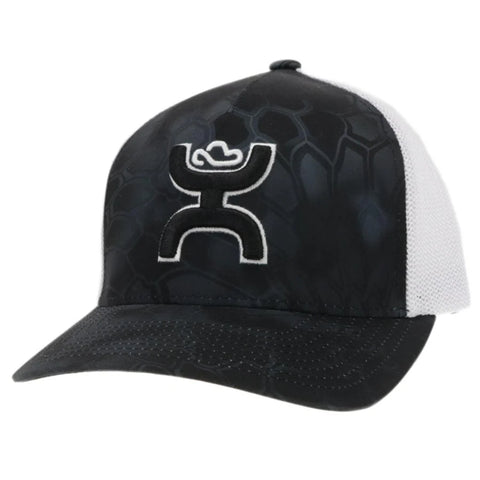 Hooey "Bass" Black/white Cap