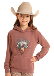 Rock & Roll Girls' Wild West Graphic Hoodie