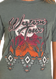 Women's Rock & Roll Cowgirl "Western Tour" T-Shirt