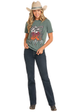 Women's Rock & Roll Cowgirl "Western Tour" T-Shirt