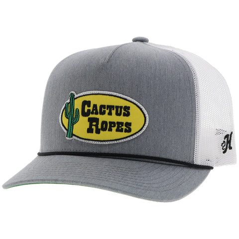 Hooey- Cactus Ropes Hat Oval Patch