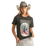 Rock & Roll Denim Rambler Bronc Rider Tee