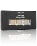 Tru Fragrances Men's Leather Discovery Cologne Set