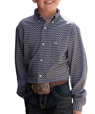 Cinch Boys' Arenaflex Button Down Shirt