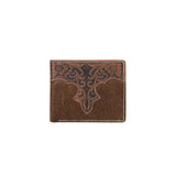 Genuine Tooled Leather Collection Men's Wallet