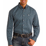 Rock & Roll Denim Men's Medallion Print Shirt