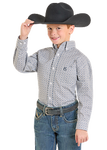 Rock & Roll Boy's Blue Button Shirt