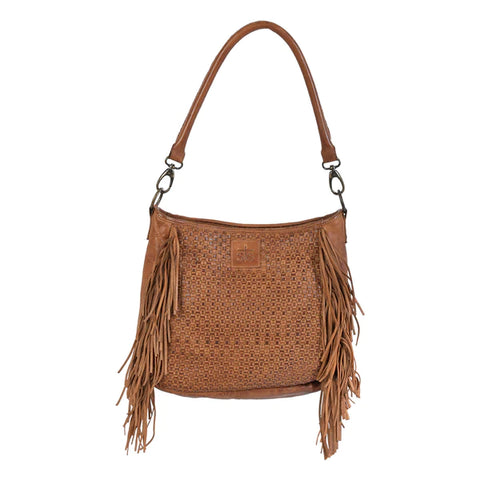 STS SWEETGRASS TESS FRINGE PURSE