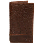 STS MEN'S CROC HIDE WALLETS