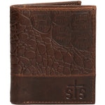 STS MEN'S CROC HIDE WALLETS