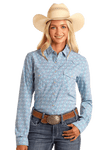 PANHANDLE WOMENS LONG SLEEVE SNAP SHIRT TECH FABRIC