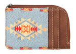 Wrangler Southwestern Art Print Mini Zip Card Case