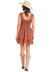Desert Print Mini Dress