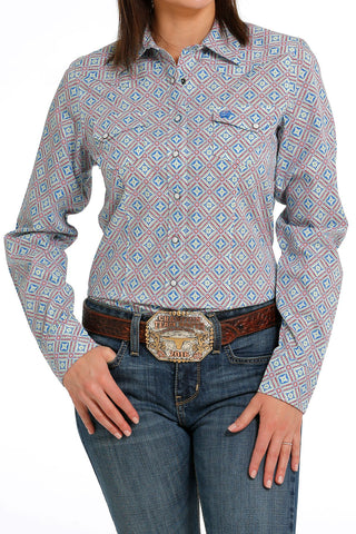 CINCH WOMEN'S SNAP FRONT WESTERN SHIRT - MULTI