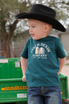 TODDLER CINCH DENIM COMPANY TEE - GREEN