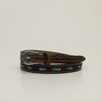 Nocona Brown with Turquoise Western Hatband