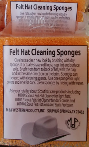 Felt Hat Cleaning Sponges