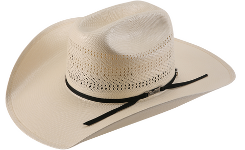 American Hat Co 7400 Straw Cowboy Hat - Ivory