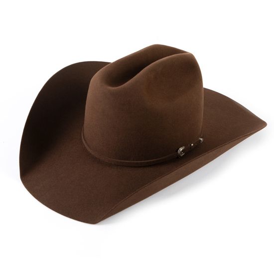 W. Alboum Felt Hats- Rodeo King - 7X - Tan Belly - Billy's Western