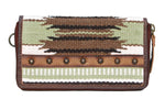 Leather Brown/Green Wallet