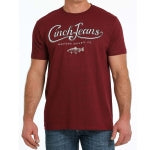 Cinch T-Shirt for Men Burgundy