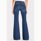 7 For All Mankind Women's Mel Rose Dojo Trouser Jeans