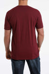 Men's Burgundy Cinch Shirt