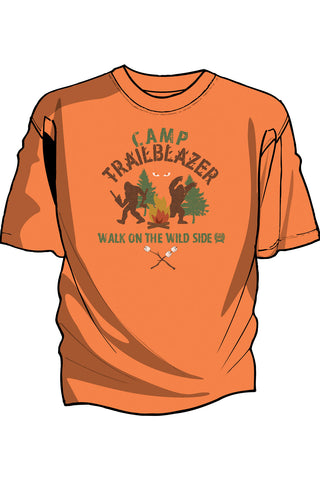 Men's Cinch Orange "Camp Trailblazer" Shirt