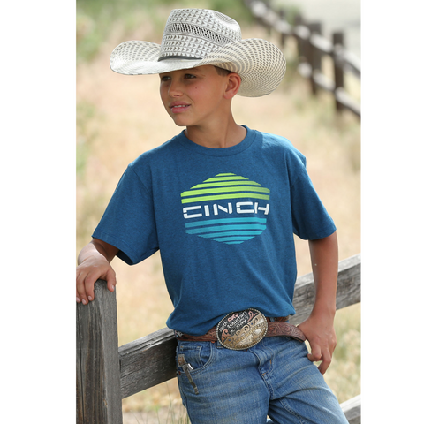 Blue and Lime Cinch Boy's T-Shirt