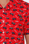 Cinch Red Men's "Camp Shirt" Button-Up