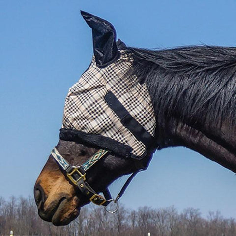 Country Pride Traditional Plaid Fly Mask