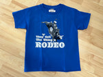 Boy's Cowboy Hardware Rodeo Royal Tee