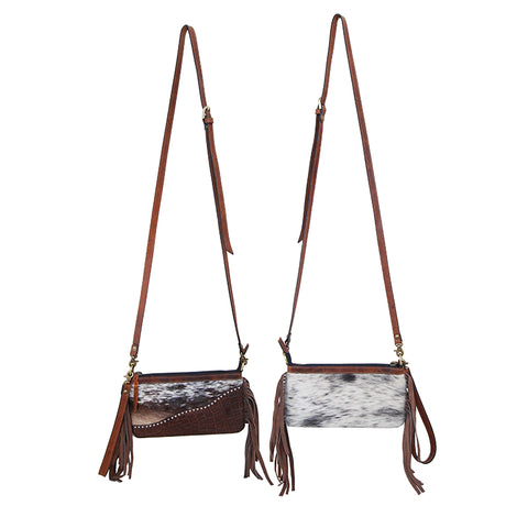 Cowhide & Leather Crossbody