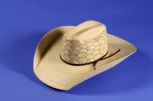 Straw Half breed Muleshoe Atwood Cowboy Hat